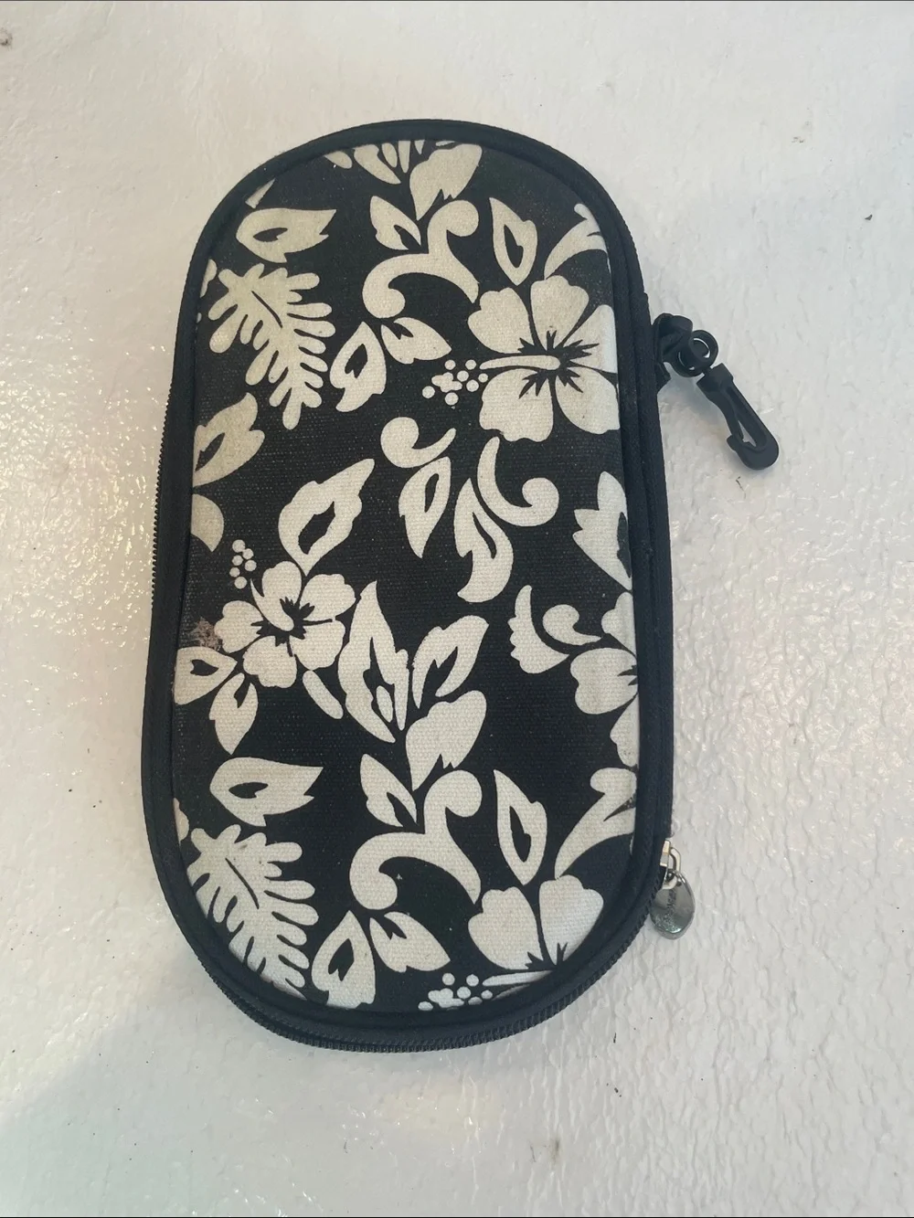 Merangue geometry trigonometry tools math set Floral Black Pouch Mesh zippers